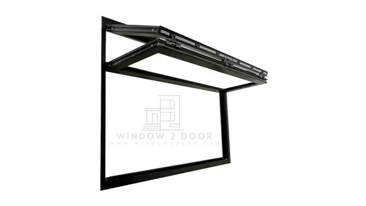 Aluminum Fold Up Window 72"Wx48"H