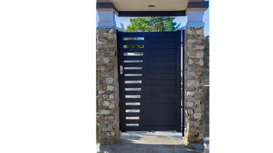 Aluminum Entry Gate