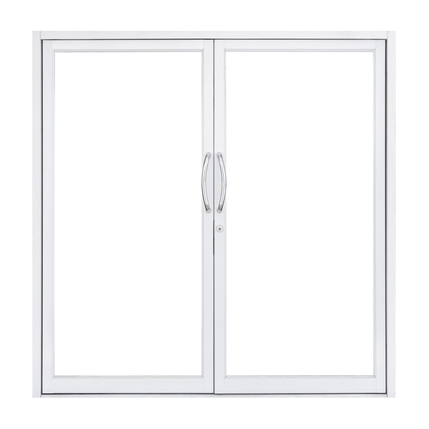 Aluminum French Doors 61.5"W x 80"H